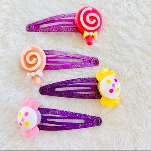Handmade kawaii snap barrettes hair clips